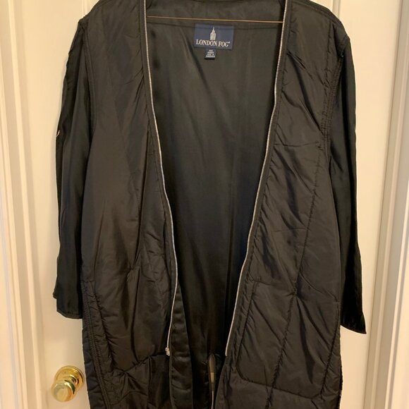 EUC LONDON FOG Men's Durham Rain Coat with Zip-Out Body 44 Short - Picture 11 of 14